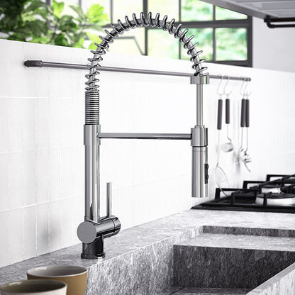 Miscelatore lavello monoforo cucina con canna orientabile Paffoni - Stick cromato lucido by CeramicStore | Lo specialista del tuo bagno