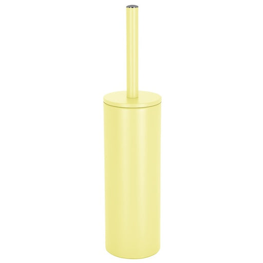 Scopino Wc con supporto in acciaio modello Akira - Giallo opaco by CeramicStore | Lo specialista del tuo bagno