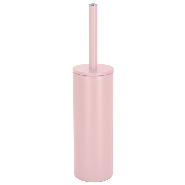 Scopino Wc con supporto in acciaio modello Akira - Rosa opaco by CeramicStore | Lo specialista del tuo bagno