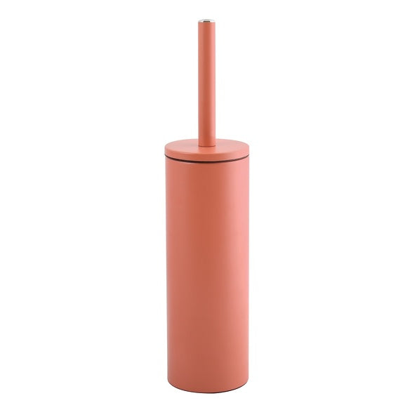 Scopino Wc con supporto in acciaio modello Akira - Terracotta opaco by CeramicStore | Lo specialista del tuo bagno
