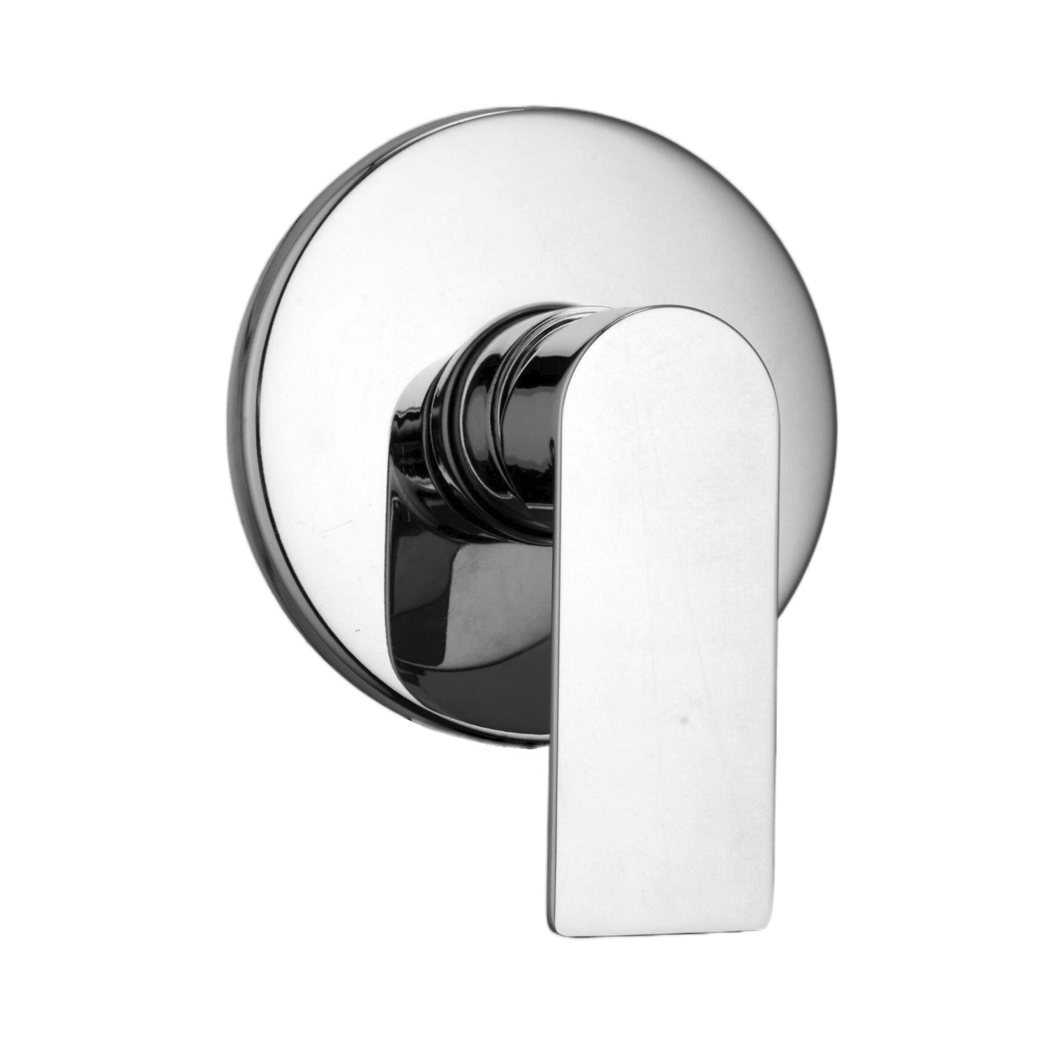 Miscelatore doccia ad incasso una via tondo Ottomix in ottone cromato by CeramicStore | Lo specialista del tuo bagno