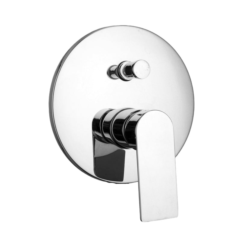 Composizione di miscelatori per lavabo incasso, bidet e doccia a due vie tondo Ottomix cromato by CeramicStore | Lo specialista del tuo bagno