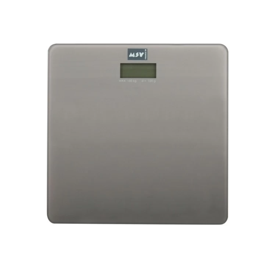 Bilancia pesapersone 29x29cm in vetro tortora collezione DIANA by CeramicStore | Lo specialista del tuo bagno