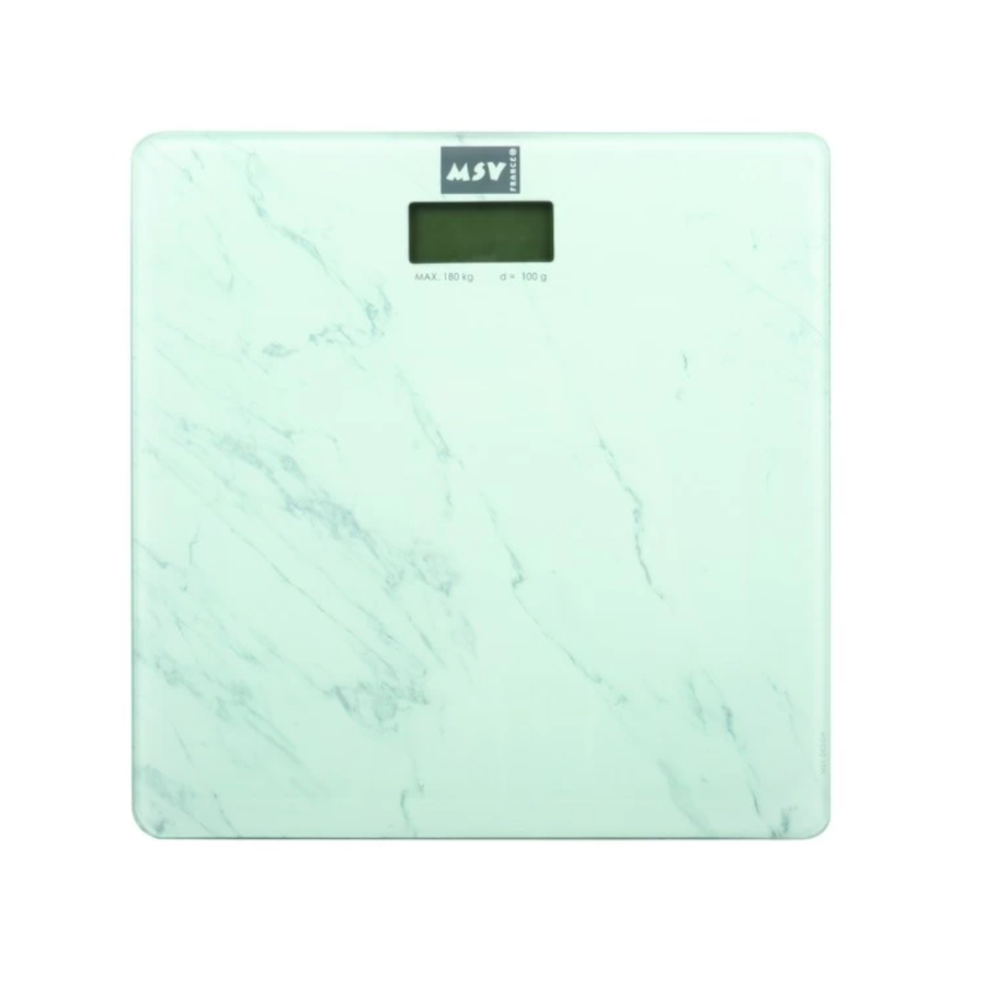 Bilancia pesapersone 29x29cm in vetro colore marmo collezione DIANA by CeramicStore | Lo specialista del tuo bagno