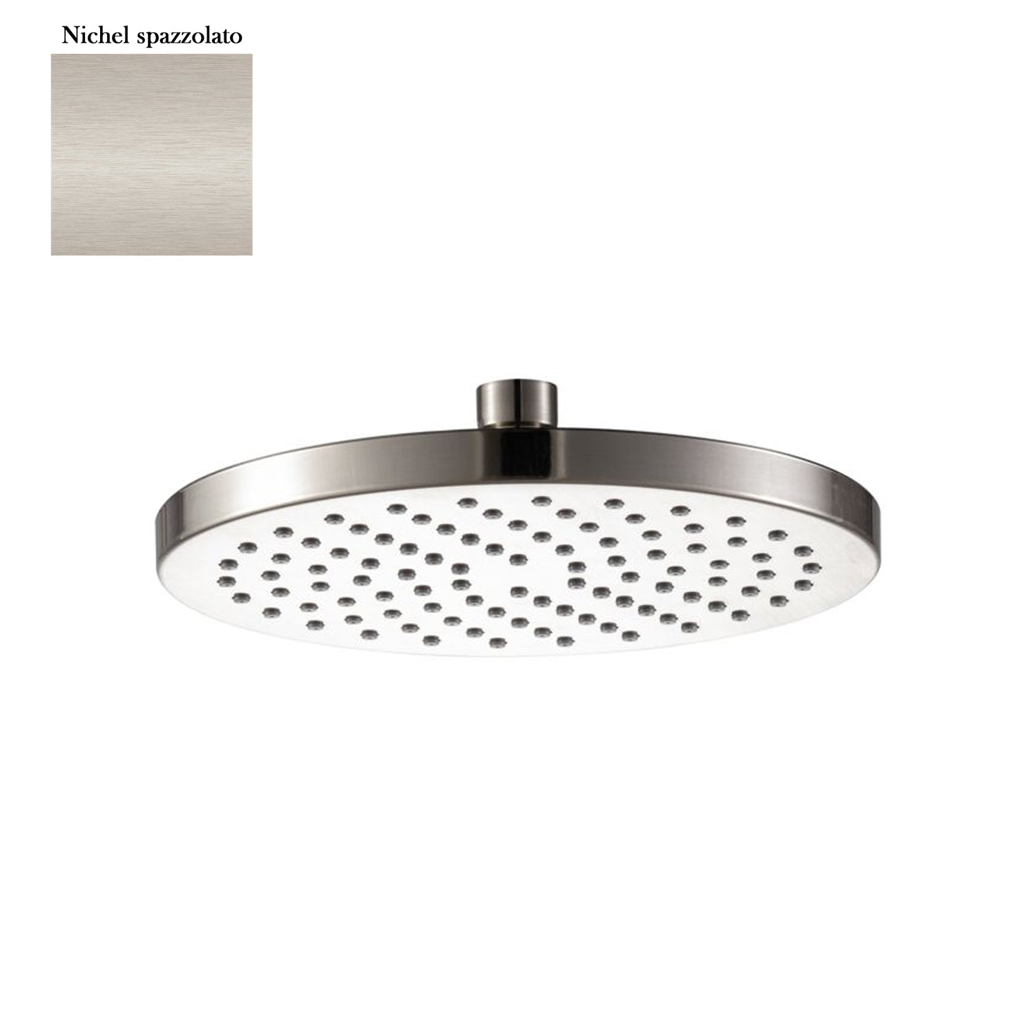 Soffione Chelsea 250mm anticalcare in abs nichel by CeramicStore | Lo specialista del tuo bagno