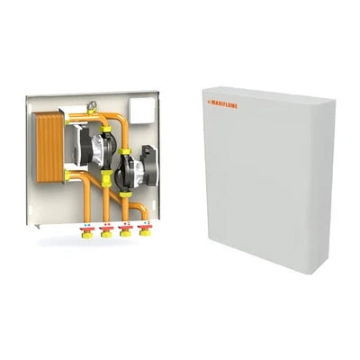 Mod. interfaccia caldaia/termopr. 2 circolat. mantello 25-30 kw