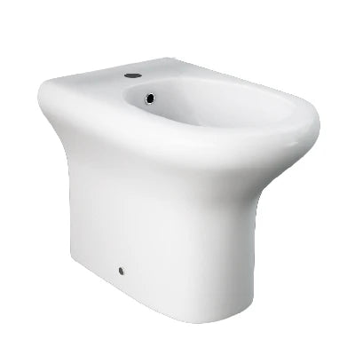 Bidet filo muro compact/ninfea erogazione rubinetto