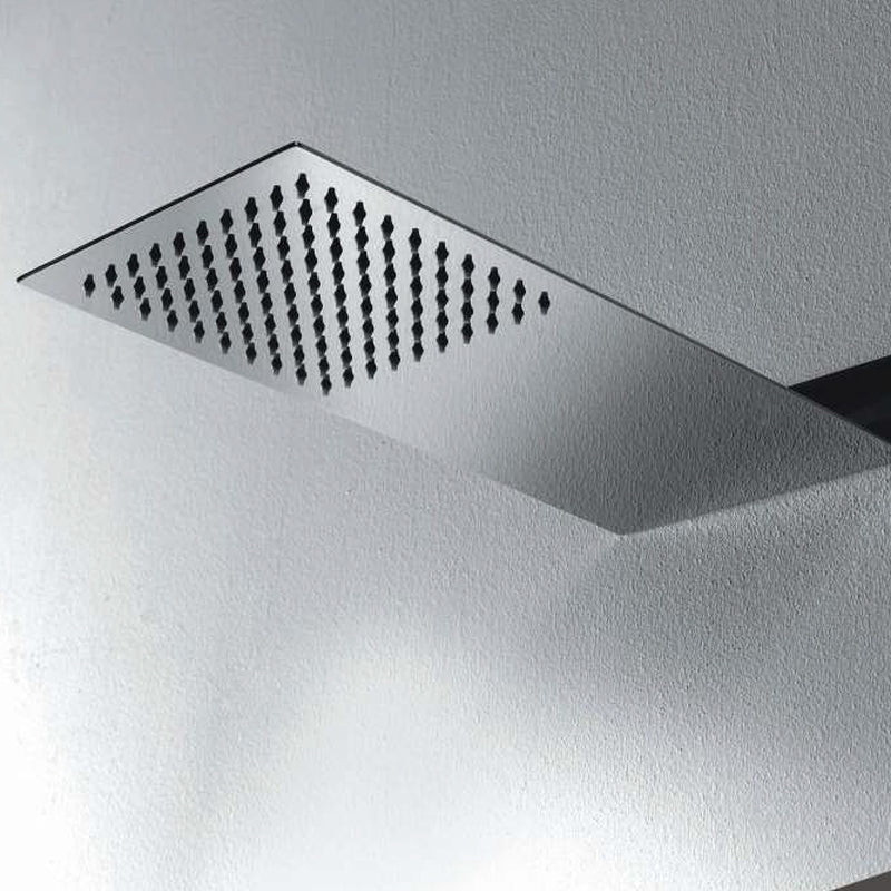 Soffione doccia a muro ultraslim Ares Blade 430x200 mm in acciaio inox by CeramicStore | Lo specialista del tuo bagno