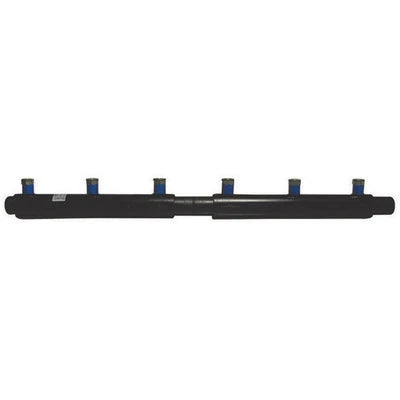 Collettore unilaterale fine linea derivazioni 6 a saldare pe diam. 50 180 mm.
