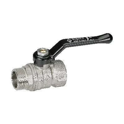 Valvola a sfera mf con leva 1/2 dn 15 f-brico