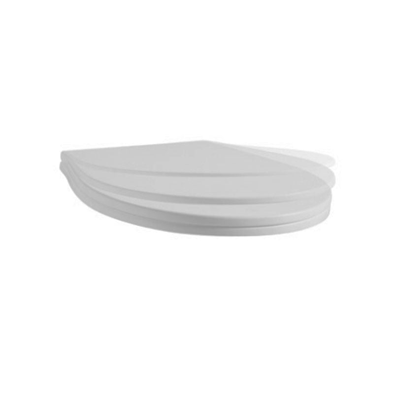 Coprivaso in termoindurente Ceramica Azzurra Vera 48 Softclose