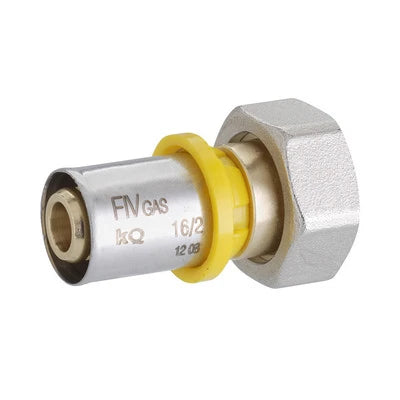 Raccordo diritto con dado girevole femm c/tenuta o-ring m28 x 1 5 x 26