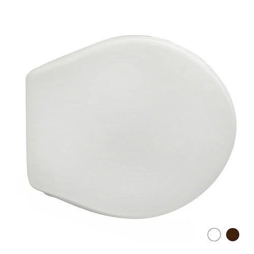 Sedile wc per olympia vaso impero forma 2 noce scuro