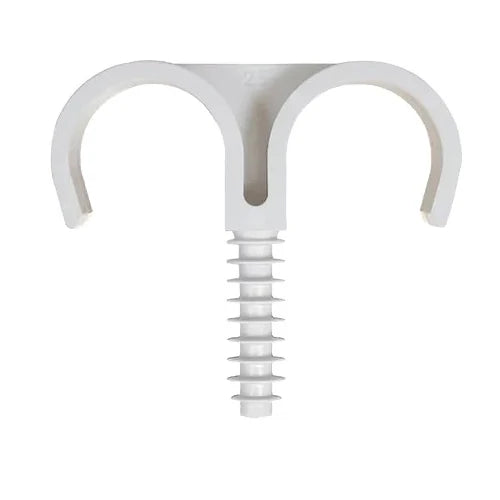 50 pz fissatubo doppio a battere 20 mm