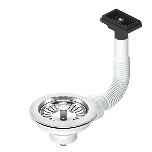 Piletta 114 mm troppo pieno rettangolare 1 1/2