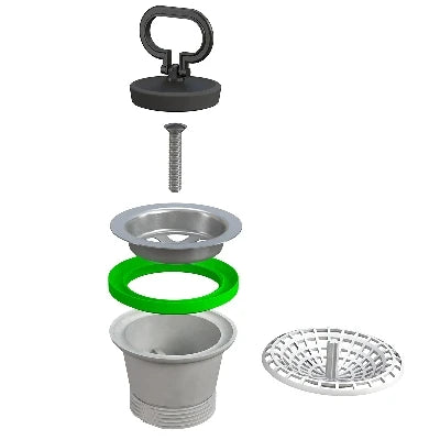 Piletta tradizionale per lavello cucina 1 1/2