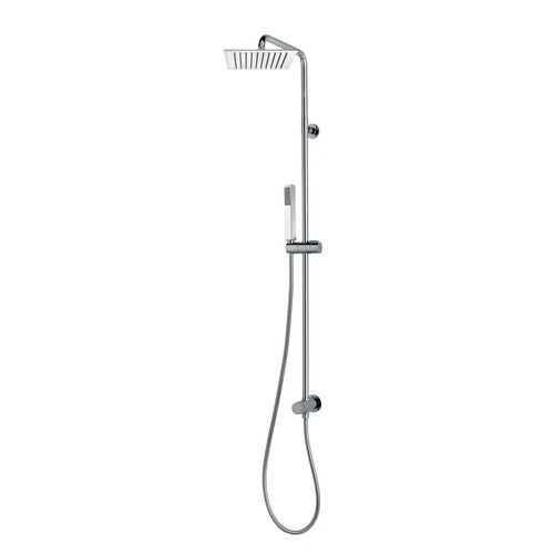 Colonna doccia tetis renovation con soffione quadro cromo