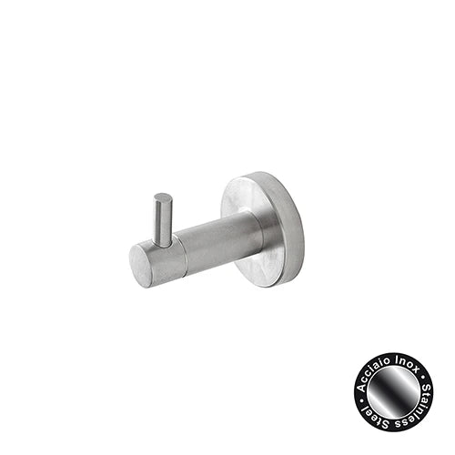 Appendino city in acciaio satinato acciaio satinato 5x6 8xh6 cm