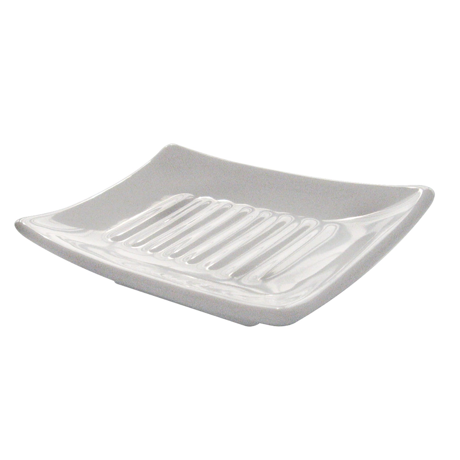 Portasapone in ceramica Gedy serie Verbena - Bianco