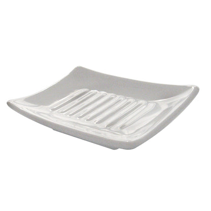 Portasapone in ceramica Gedy serie Verbena - Bianco