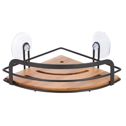 Mensola doccia angolare 3 livelli da fissare modello Agadir colore nero opaco by CeramicStore | Lo specialista del tuo bagno