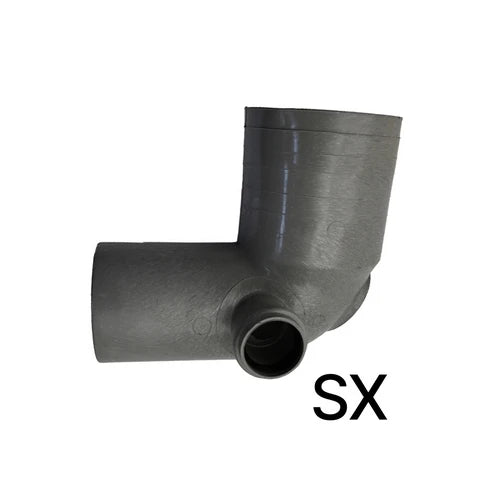 Curva wc d. 100 1 attacco diam. 40 posteriore