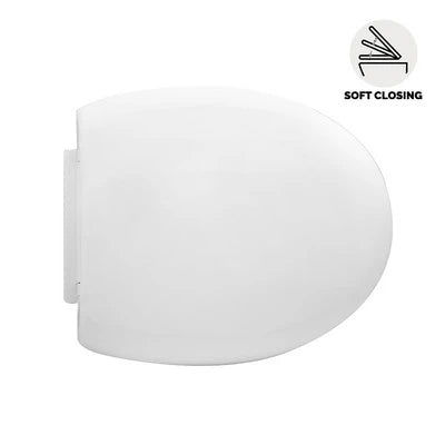 Sedile wc per vaso felce sospeso bianco