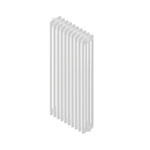 Radiatore tubolare ardesia 4 colonne h756 18 elementi bianco