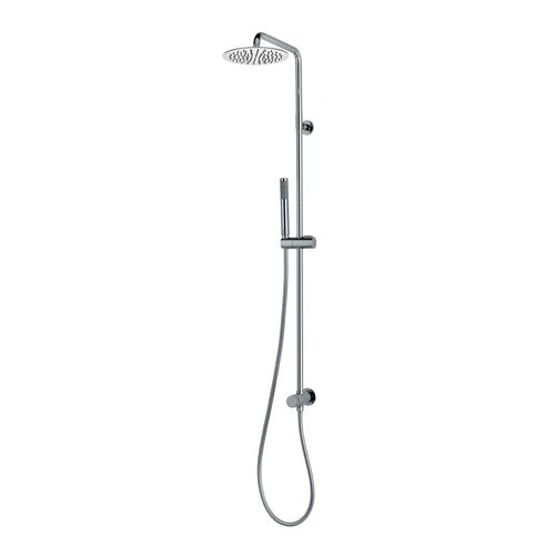 Colonna doccia tetis renovation con soffione tondo cromo