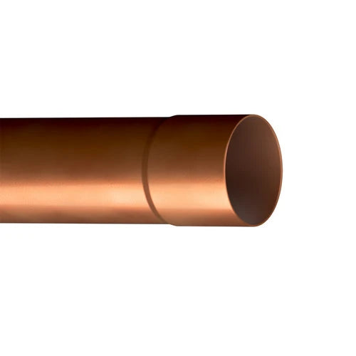 Tubo pluviale diam. 100 l. 2000 ramato