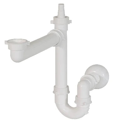 Sifone universal 1 via crea spazio per lavello 1 1/2