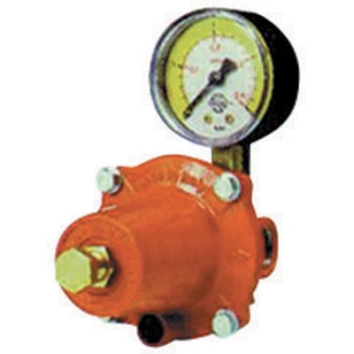Regolatore gas gpl alta pressione primo stadio con manometro mod.apz25 kg. / h 30