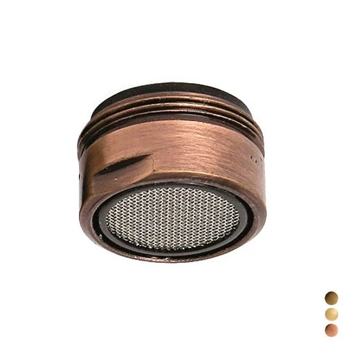 Aeratore con filtro maschio 24x1 m 24x1 ramato