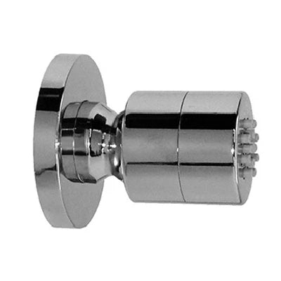 Soffione per getti laterali tondo con rosone diam. 32 mm