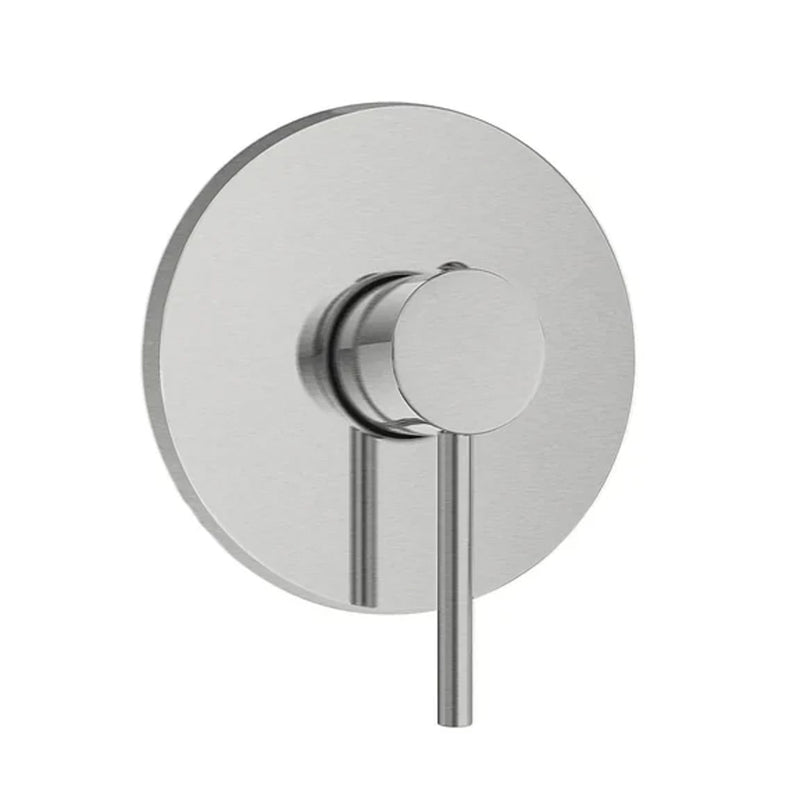 Miscelatore doccia ad incasso monocomando a una uscita Materiale acciaio inox Rubiflux Collezione Paris Modello Gris - Finitura Spazzolata