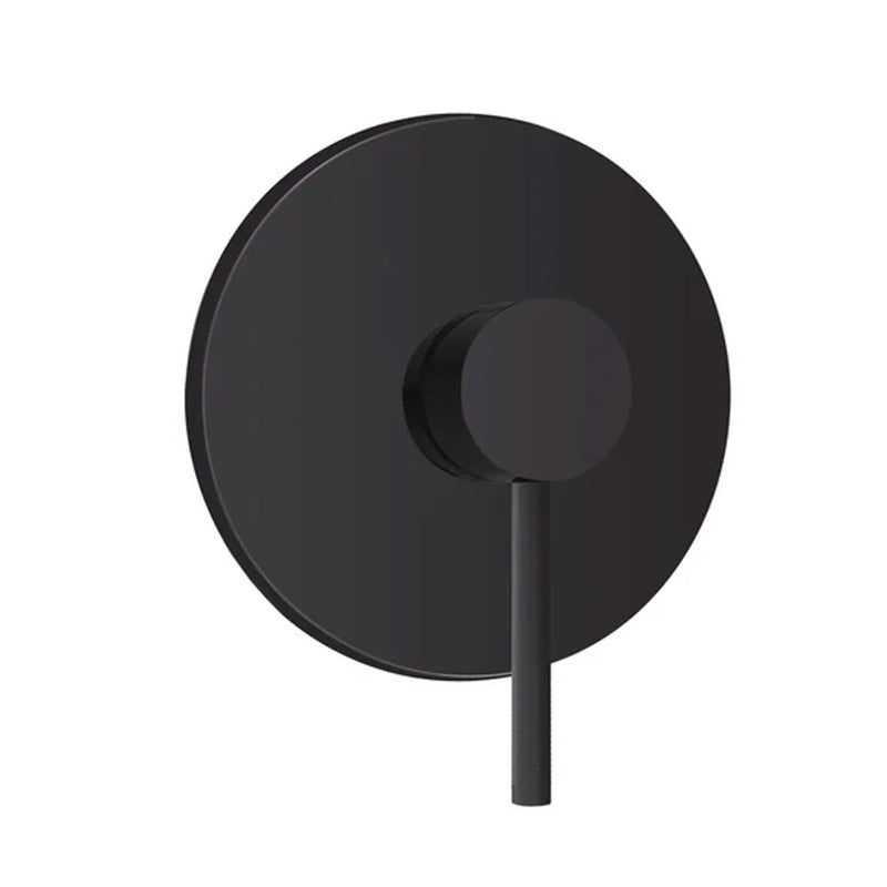 Miscelatore incasso doccia a una sola uscita Collezione Paris Modello Noir Rubiflux - Finitura Nero Opaco