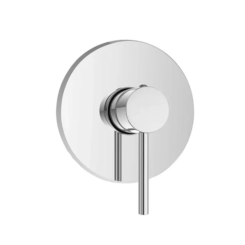 Miscelatore doccia a incasso monocomando a una sola uscita Materiale acciaio inox Rubiflux Collezione Paris Modello Brillant - Finitura Cromata