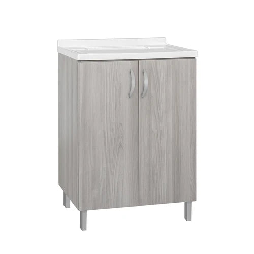 Lavatoio easy top essenza in nobilitato l cm. 50 x p cm. 50 1 anta