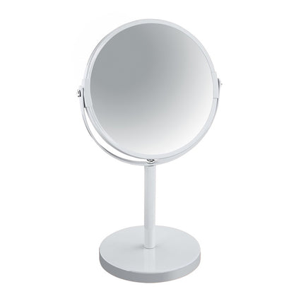Specchio ingranditore su supporto in acciaio modello Sydney colore bianco by CeramicStore | Lo specialista del tuo bagno