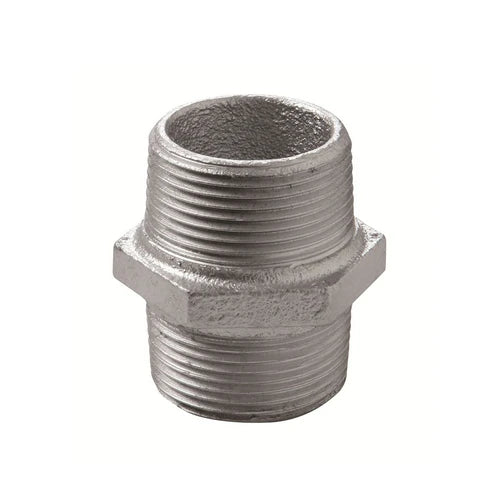 Nipple con filettatura dx sx zincato 3/4