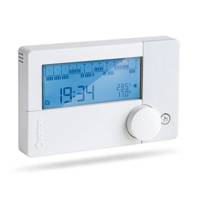 Cronotermostato digitale giornaliero freetime evo bianco