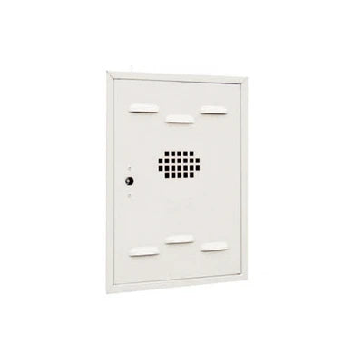 Sportello per protezione gas preverniciato bianco cm 50 x 40 x 2
