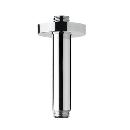 Braccio doccia tondo a soffitto 34 cm in ottone lucido by CeramicStore | Lo specialista del tuo bagno