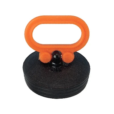 Tappo con maniglia d. 50 5 cono 10 diam. 50 5