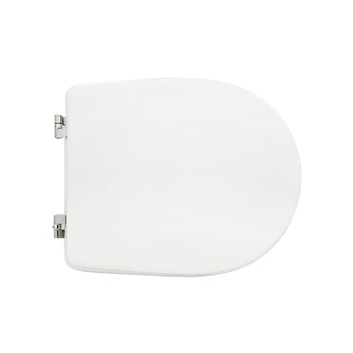 Sedile wc per incea vaso nube forma 6 bianco cerniere a passanti