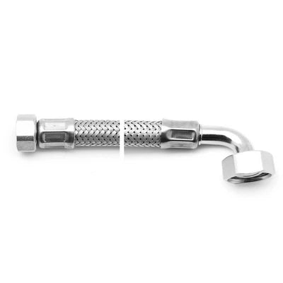 Flessibile parinox per acqua con curvetta f1/2 x f1/2 cm 30