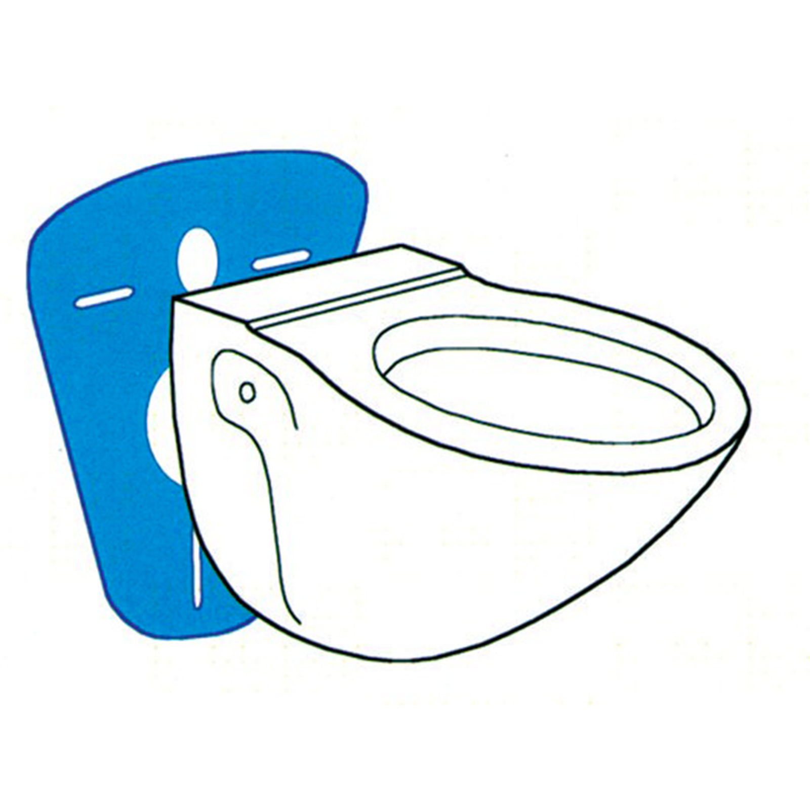 Protezione acustica e antiurto per sanitari sospesi by CeramicStore | Lo specialista del tuo bagno