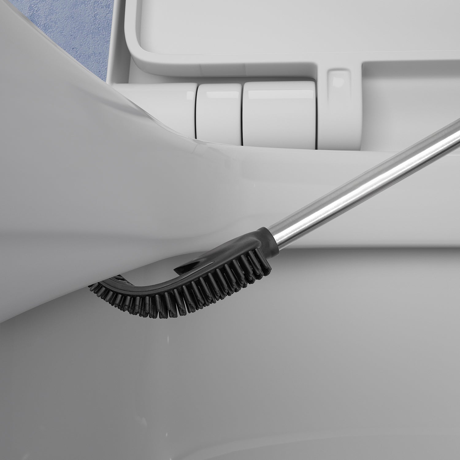 Scopino da terra e da muro di Gedy modello Biagio - Bianco by CeramicStore | Lo specialista del tuo bagno