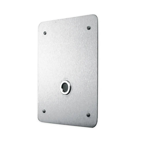 Rubinetto da incasso a fotocellula per orinatoio uscita inferiore alim. batteria 6v cromo