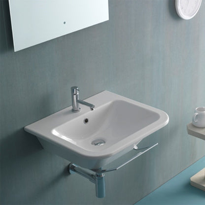 Lavabo Sospeso Stone 55.48 Ceramica Globo SSN11.BI by CeramicStore | Lo specialista del tuo bagno